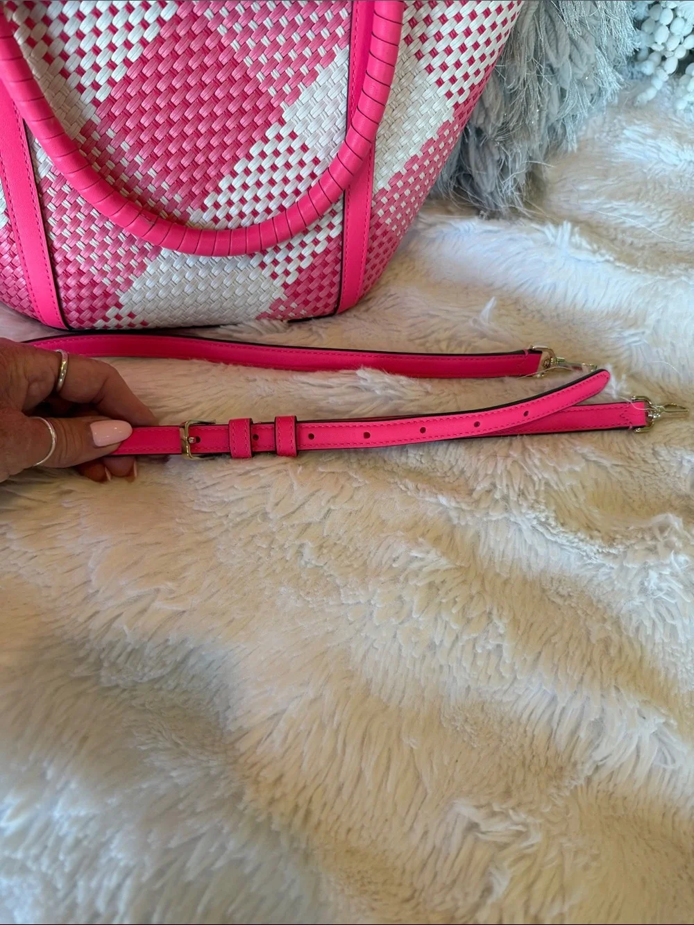 kate spade Cruise Gingham med tote